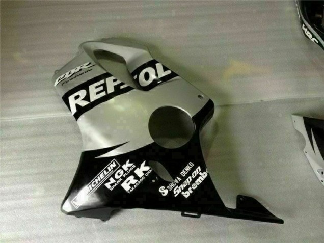 Nero Argento Repsol Carene CBR 600 F4i 2001-2003 Nero Argento Repsol Carene CBR 600 F4i 2001-2003