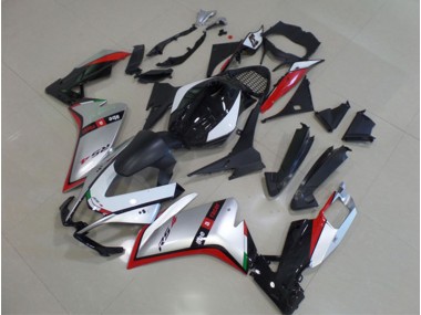 Nero Argento Rosso Kits Carene RS4 50 125 2011-2018