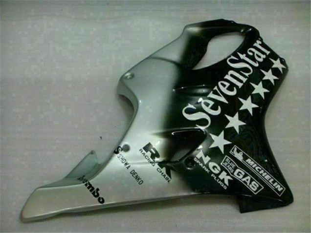 Nero Argento SevenStarss Carene CBR 600 F4i 2001-2003 Nero Argento SevenStarss Carene CBR 600 F4i 2001-2003