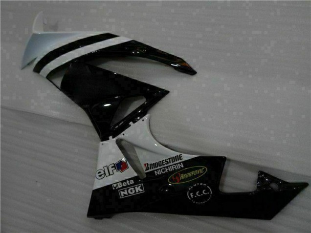 Nero Bianco 3M Touch4 Kit Carenatura Iniezione ZX6R 2009-2012 Nero Bianco 3M Touch4 Kit Carenatura Iniezione ZX6R 2009-2012