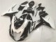 Nero Bianco ABS Plastica & Carena GSXR 600 / 750 K11 2011-2024 Nero Bianco ABS Plastica & Carena GSXR 600 / 750 K11 2011-2024