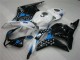 Nero Bianco Blu Carene CBR 600 RR 2009-2012 Nero Bianco Blu Carene CBR 600 RR 2009-2012