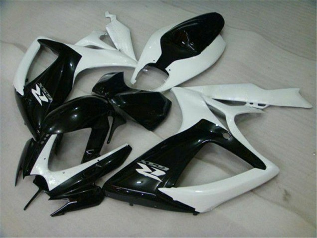 Nero Bianco Carene GSXR 600 / 750 K6 2006-2007 Nero Bianco Carene GSXR 600 / 750 K6 2006-2007