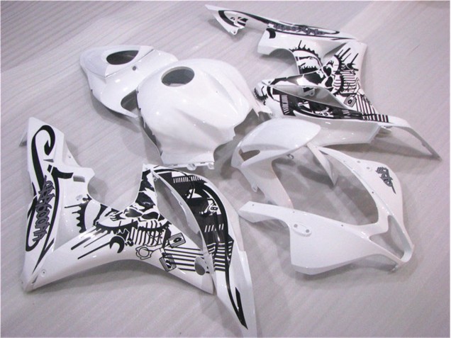 Nero Bianco Carrozzeria & Carena CBR 600 RR 2007-2008 Nero Bianco Carrozzeria & Carena CBR 600 RR 2007-2008