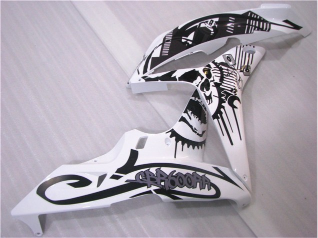 Nero Bianco Carrozzeria & Carena CBR 600 RR 2007-2008 Nero Bianco Carrozzeria & Carena CBR 600 RR 2007-2008