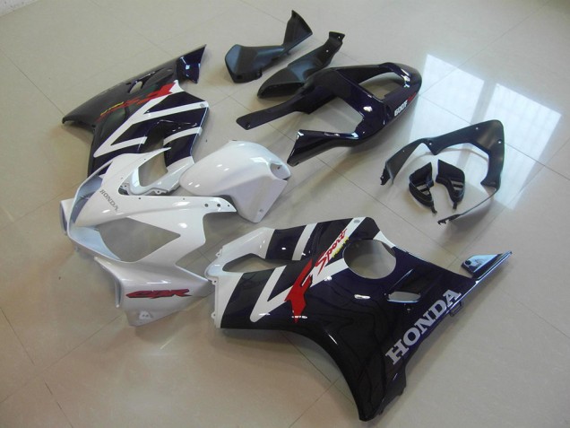 Nero Bianco F Sport Carene CBR 600 F4i 2001-2003 Nero Bianco F Sport Carene CBR 600 F4i 2001-2003
