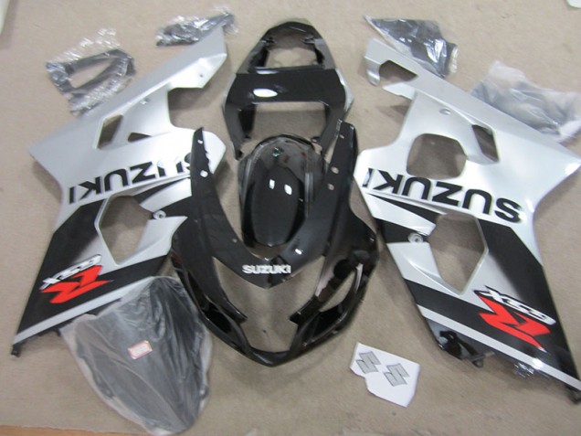Nero Bianco Kit Carene GSXR 750 K4 2004-2005 Nero Bianco Kit Carene GSXR 750 K4 2004-2005
