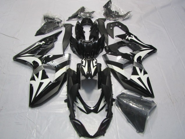 Nero Bianco Kits Carenatura Completo ABS GSXR 1000 K9 2009-2016 Nero Bianco Kits Carenatura Completo ABS GSXR 1000 K9 2009-2016