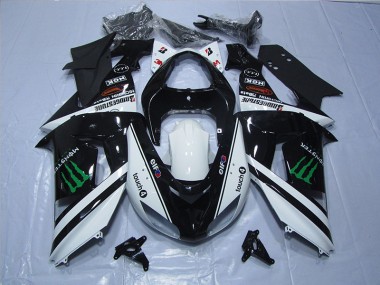 Nero Bianco Monster Touch4 Carene ZX6R 2007-2008