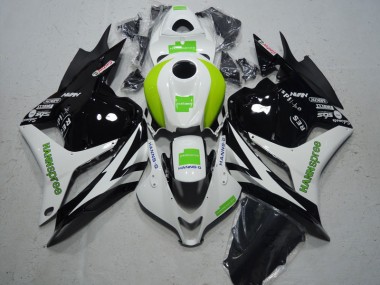 Nero Bianco Verde Hannspree ABS Kit Carenatura CBR 600 RR 2009-2012