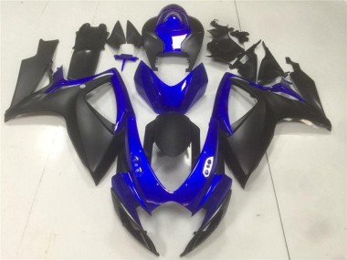 Nero Blu ABS Kits Carena GSXR 600 / 750 K6 2006-2007