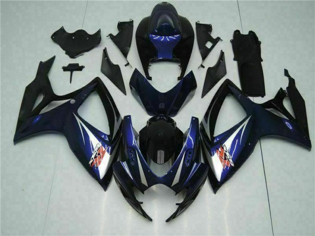 Nero Blu ABS Kits Carenatura GSXR 600 / 750 K6 2006-2007 Nero Blu ABS Kits Carenatura GSXR 600 / 750 K6 2006-2007