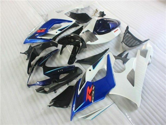 Nero Blu Bianco Carene GSXR 1000 K5 2005-2006 Nero Blu Bianco Carene GSXR 1000 K5 2005-2006