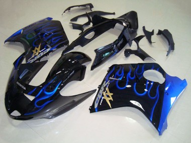 Nero Blu Fiamma Carene CBR 1100 XX Blackbird 1996-2007