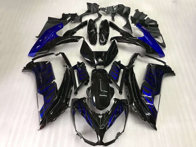 Nero Blu Fiamma Carene EX650 2012-2016 Nero Blu Fiamma Carene EX650 2012-2016