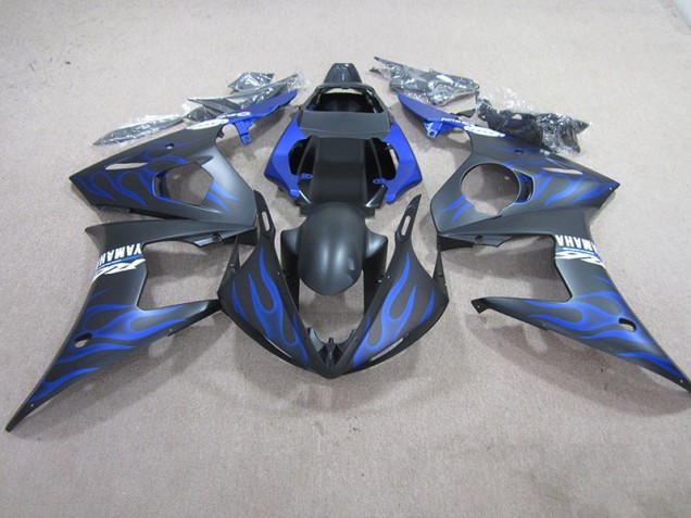 Nero Blu Fiamma Kit Carenatura Completa R6 2003-2005 Nero Blu Fiamma Kit Carenatura Completa R6 2003-2005