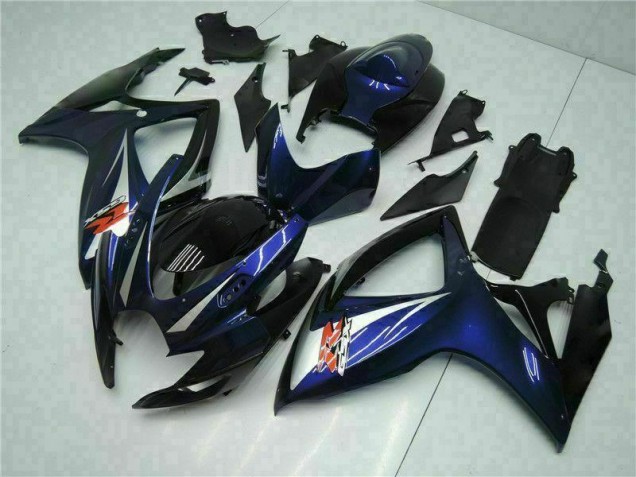 Nero Blu Kits Carenatura Completo ABS GSXR 600 / 750 K6 2006-2007 Nero Blu Kits Carenatura Completo ABS GSXR 600 / 750 K6 2006-2007