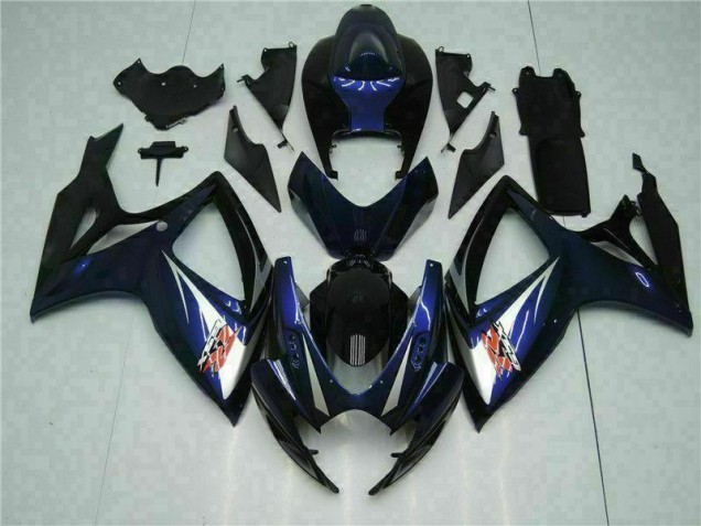 Nero Blu Kits Carenatura Completo ABS GSXR 600 / 750 K6 2006-2007 Nero Blu Kits Carenatura Completo ABS GSXR 600 / 750 K6 2006-2007