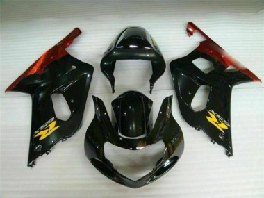 Nero Carena GSXR 600 / 750 K1 K2 K3 2001-2003