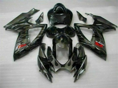Nero Carene & Plastica GSXR 600 / 750 K6 2006-2007