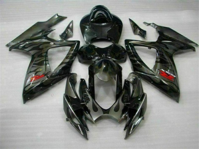 Nero Carene & Plastica GSXR 600 / 750 K6 2006-2007 Nero Carene & Plastica GSXR 600 / 750 K6 2006-2007