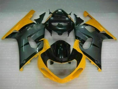 Nero Giallo Carene GSXR 600 / 750 K1 K2 K3 2001-2003