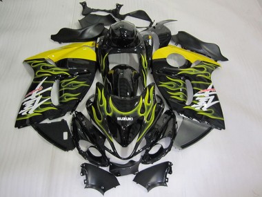 Nero Giallo Fiamma Carene GSXR 1300 Hayabusa 2008-2019