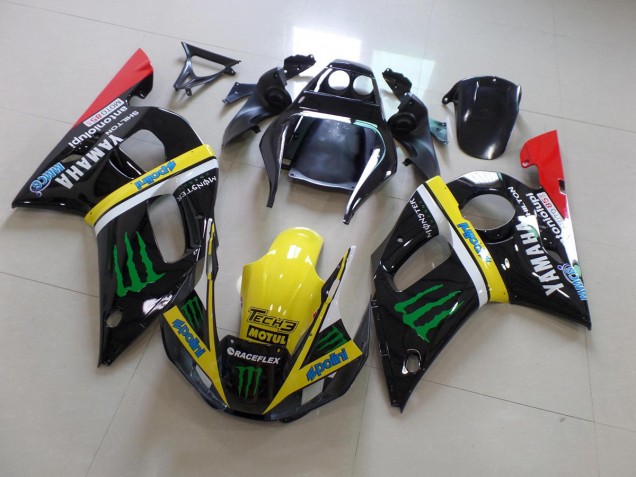 Nero Giallo Monster Carene R6 1998-2002 Nero Giallo Monster Carene R6 1998-2002