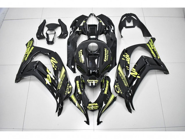 Nero Giallo Squadra di Corse Ninja Carene ZX10R 2016-2019 Nero Giallo Squadra di Corse Ninja Carene ZX10R 2016-2019
