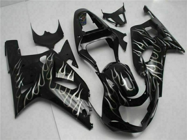 Nero Kit Carenatura Completa GSXR 600 / 750 K1 K2 K3 2001-2003 Nero Kit Carenatura Completa GSXR 600 / 750 K1 K2 K3 2001-2003