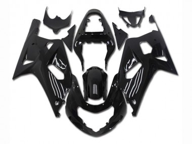 Nero Kit Carene GSXR 600 / 750 K1 K2 K3 2001-2003