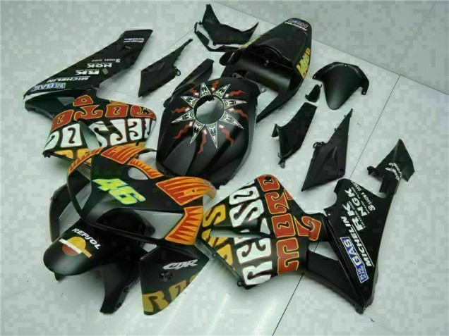Nero Kit Completo Carenatura ABS CBR 600 RR 2005-2006 Nero Kit Completo Carenatura ABS CBR 600 RR 2005-2006