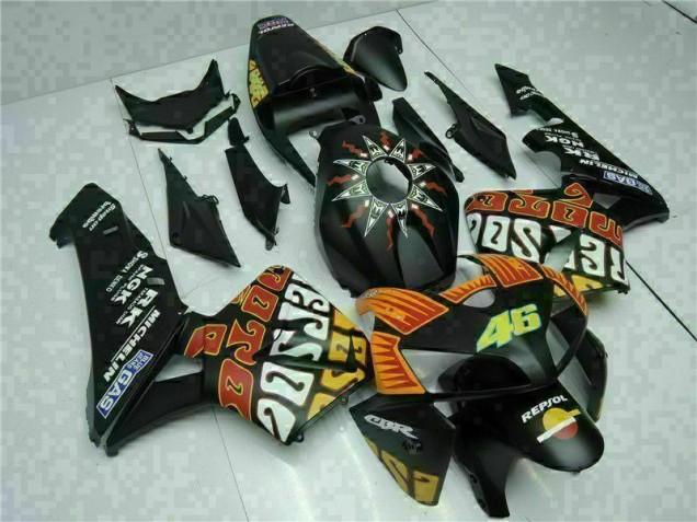 Nero Kit Completo Carenatura ABS CBR 600 RR 2005-2006 Nero Kit Completo Carenatura ABS CBR 600 RR 2005-2006