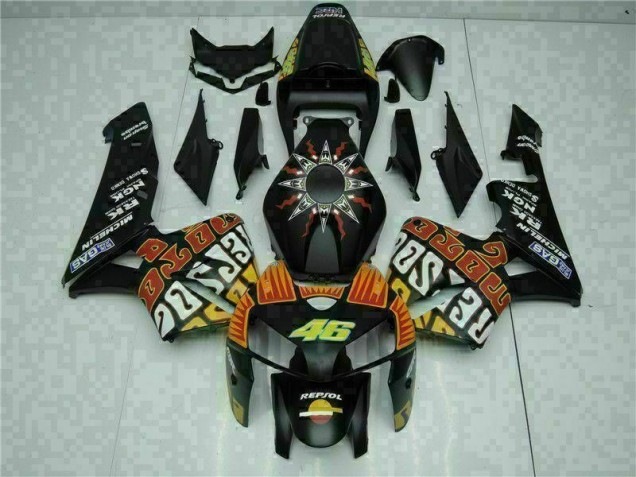 Nero Kit Completo Carenatura ABS CBR 600 RR 2005-2006 Nero Kit Completo Carenatura ABS CBR 600 RR 2005-2006