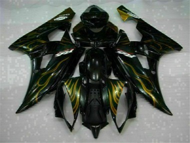 Nero Kit Completo Carenatura ABS R6 2006-2007