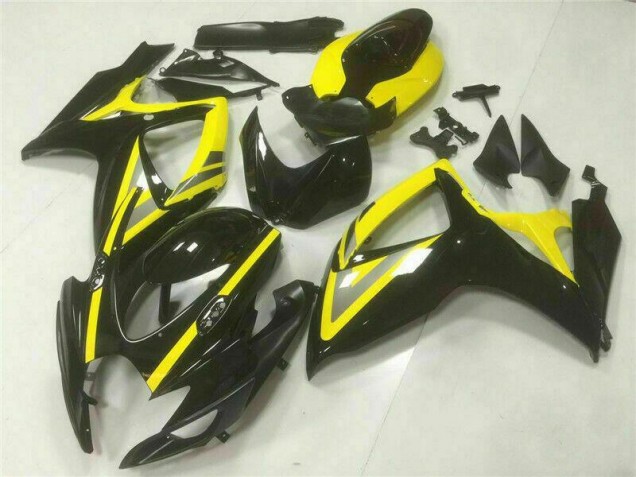 Nero Kits Carenatura Iniezione GSXR 600 / 750 K6 2006-2007 Nero Kits Carenatura Iniezione GSXR 600 / 750 K6 2006-2007