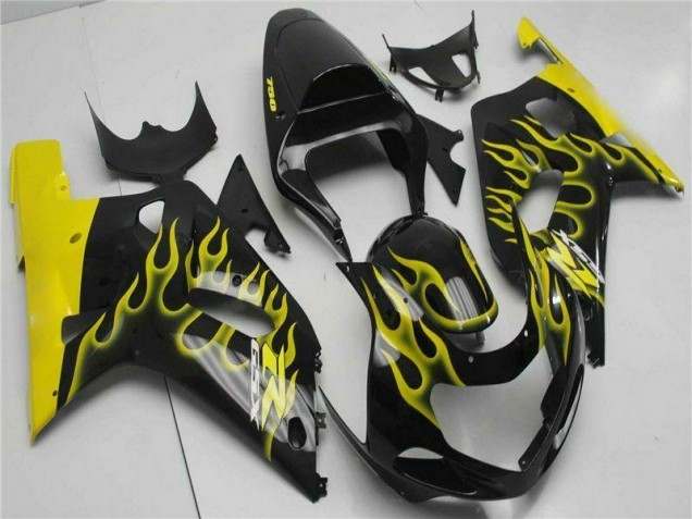 Nero Kits Carene GSXR 600 / 750 K1 K2 K3 2001-2003 Nero Kits Carene GSXR 600 / 750 K1 K2 K3 2001-2003