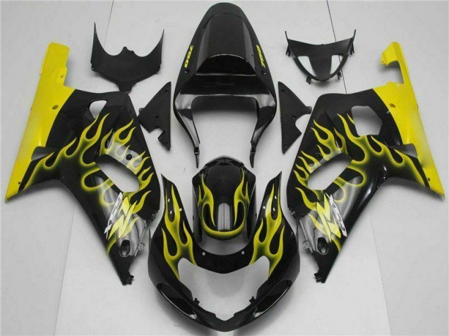 Nero Kits Carene GSXR 600 / 750 K1 K2 K3 2001-2003 Nero Kits Carene GSXR 600 / 750 K1 K2 K3 2001-2003