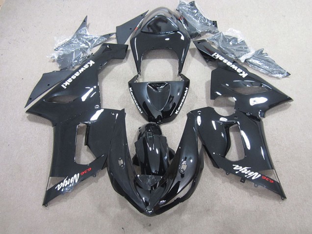 Nero Ninja 636 Plastica ZX6R 2005-2006 Nero Ninja 636 Plastica ZX6R 2005-2006