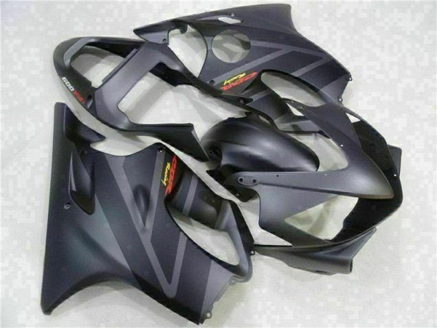 Nero Opaco ABS Plastica & Carene CBR 600 F4i 2001-2003 Nero Opaco ABS Plastica & Carene CBR 600 F4i 2001-2003
