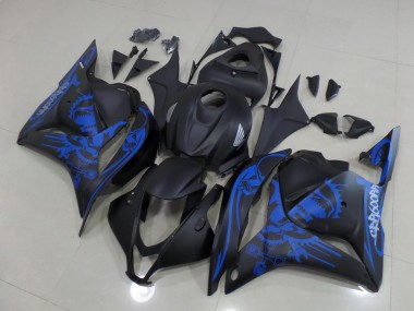 Nero Opaco Blu Cranio Carene CBR 600 RR 2009-2012