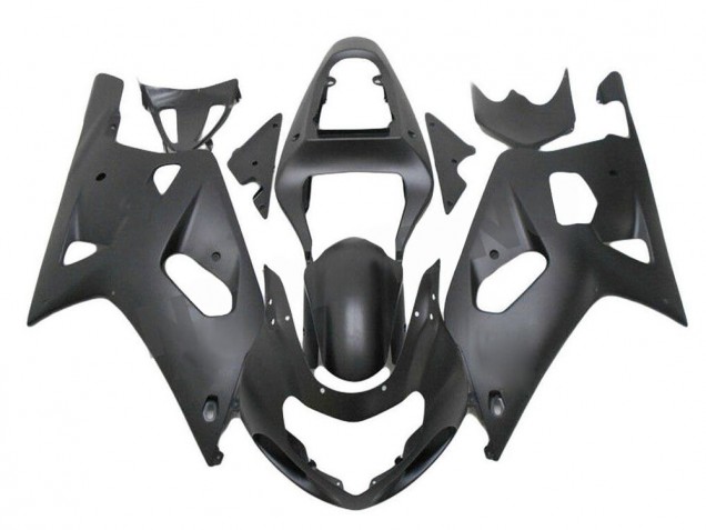 Nero Opaco Carene GSXR 600 / 750 K1 K2 K3 2001-2003 Nero Opaco Carene GSXR 600 / 750 K1 K2 K3 2001-2003