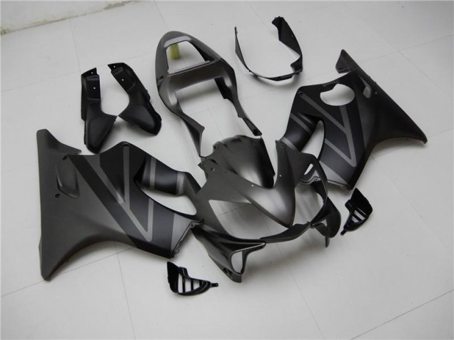 Nero Opaco Grigio Carene CBR 600 F4i 2001-2003 Nero Opaco Grigio Carene CBR 600 F4i 2001-2003