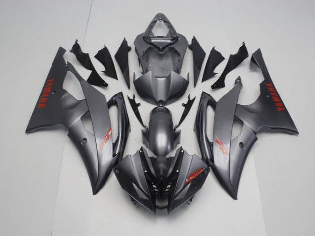 Nero Opaco Grigio Carene R6 2008-2016 Nero Opaco Grigio Carene R6 2008-2016