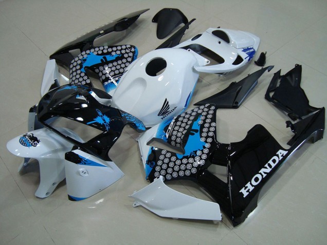 Nero Opaco con Rosso Adesivo Carene CBR 600 RR 2005-2006 Nero Opaco con Rosso Adesivo Carene CBR 600 RR 2005-2006