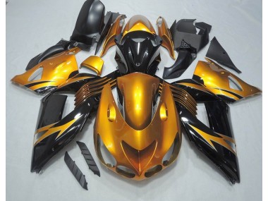 Nero Oro Carene ZX14R ZZR 1400 2006-2011