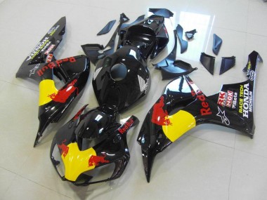 Nero Red Bull ABS Kits Carenatura CBR 1000 RR 2006-2007