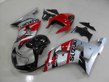 Nero Rosso ABS Kits Carena GSXR 750 K1 K2 K3 2001-2003