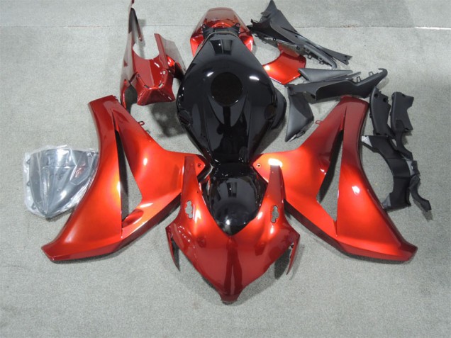 Nero Rosso ABS Plastica CBR 1000 RR 2008-2011 Nero Rosso ABS Plastica CBR 1000 RR 2008-2011