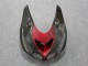 Nero Rosso ABS Plastica & Carena ZX14R ZZR 1400 2006-2011 Nero Rosso ABS Plastica & Carena ZX14R ZZR 1400 2006-2011